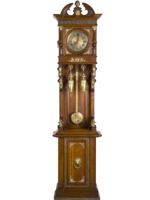 Gruenderzeit Standuhr 002